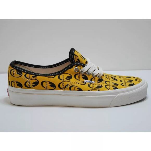 NEW VANS X MOONEYES AUTHENTIC 44 DX ANAHEIM FACTORY YELLOW MENS SIZE - 8.5 - Picture 4 of 15